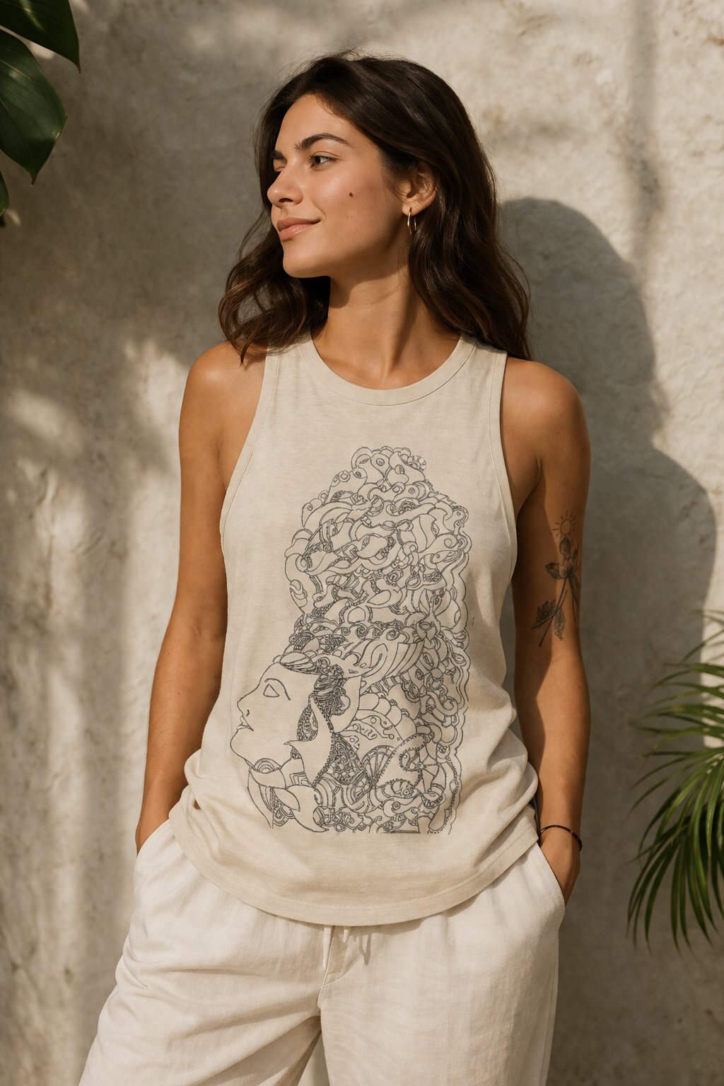 Profile — tank top print